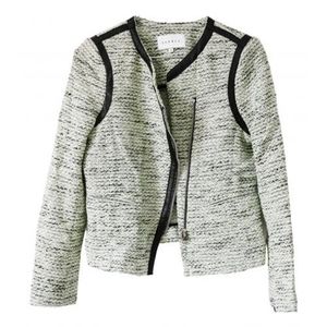 Sandro Tweed Blazer Jacket